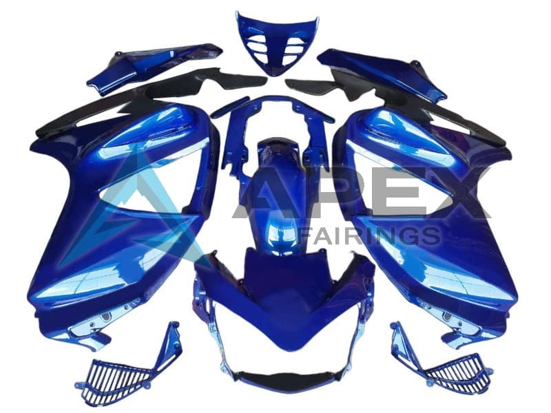 Blue Matte Black - Honda Honda ST 1300 / Pan European 1300 (2002-2016) ABS Fairings | Apex Fairings