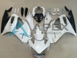 White Black - Honda Honda ST 1300 / Pan European 1300 (2002-2016) ABS Fairings | Apex Fairings — view 1
