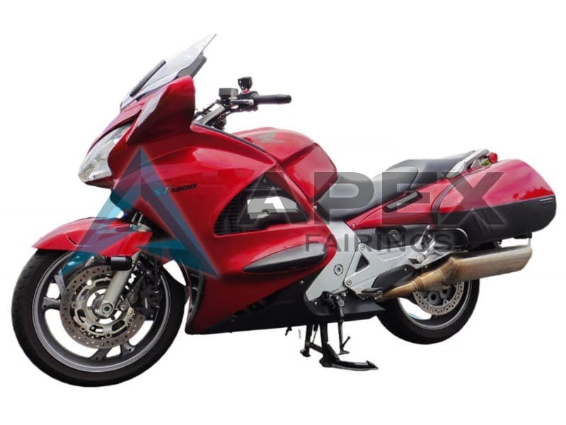 Red - Honda Honda ST 1300 / Pan European 1300 (2002-2016) ABS Fairings | Apex Fairings