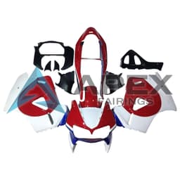 Red & White & Black - Honda VFR800 Viffer / Interceptor (1998-2001) ABS Fairings | Apex Fairings — view 1