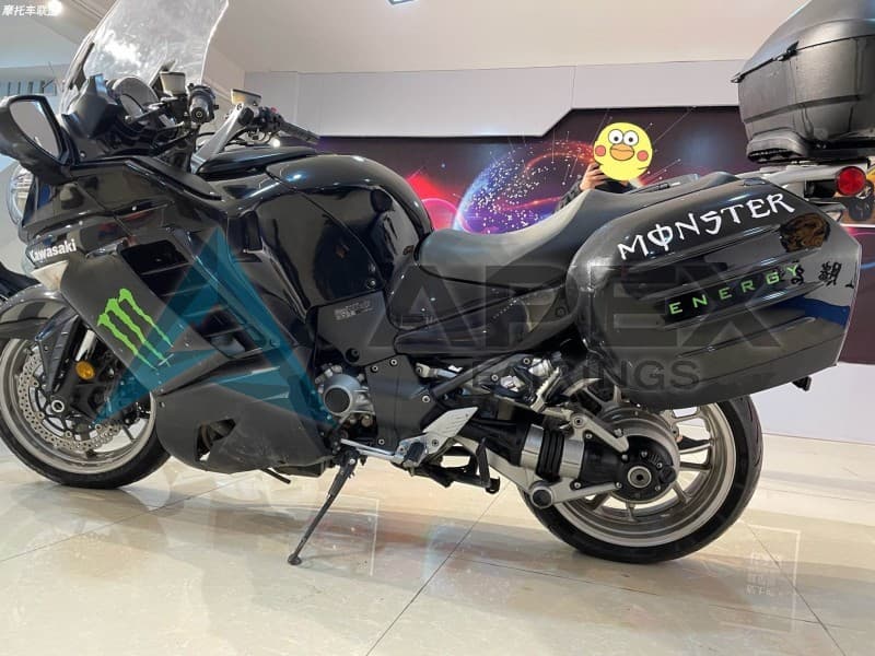 Black Monster - Kawasaki GTR1400 / ZG1400 (2007-2009) ABS Fairings | Apex Fairings