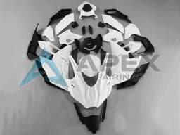 White - Kawasaki Ninja H2 (2015-2022) ABS Fairings | Apex Fairings — view 1