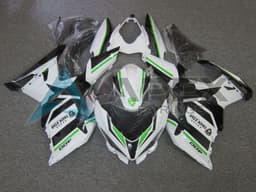 White Green Black Trick Star - Kawasaki Ninja400 / EX400 (2018-2025) ABS Fairings | Apex Fairings — view 1