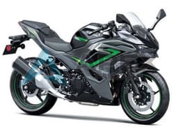 Black Grey Green - Kawasaki Ninja500 / EX500 (2024-2025) ABS Fairings | Apex Fairings — view 1
