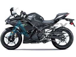 Glossy Black - Kawasaki Ninja500 / EX500 (2024-2025) ABS Fairings | Apex Fairings — view 1