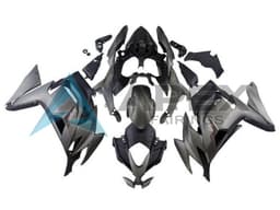 Matte Grey Matte Black - Kawasaki Ninja650 / Ninja650R (2020-2026) ABS Fairings | Apex Fairings — view 1