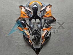 Orange Black - Kawasaki Ninja650 / Ninja650R (2020-2026) ABS Fairings | Apex Fairings — view 1