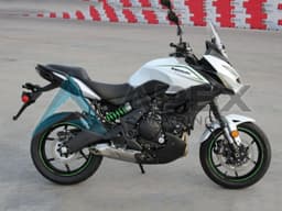 Red Black  Versys - Kawasaki Versys650 (2022-2025) ABS Fairings | Apex Fairings — view 1
