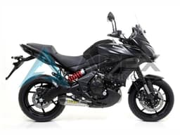 White Matte Black  Versys - Kawasaki Versys650 (2015-2021) ABS Fairings | Apex Fairings — view 1