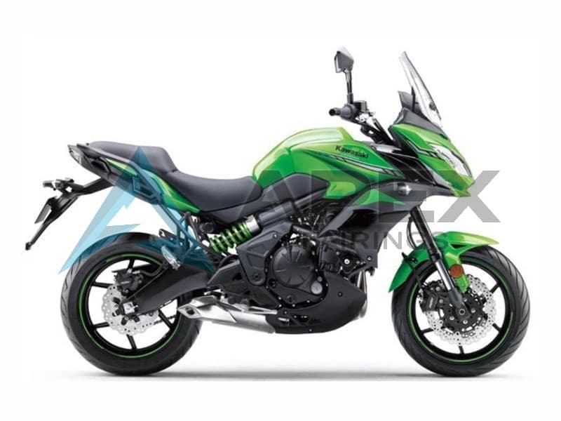 Green Glossy Black  Versys - Kawasaki Versys650 (2022-2025) ABS Fairings | Apex Fairings