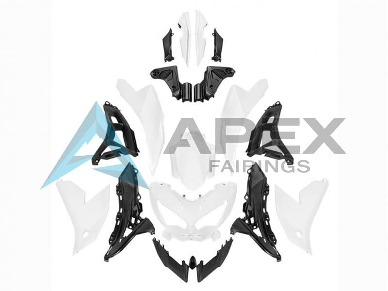 Green Black VERSYS  Versys - Kawasaki Versys650 (2015-2021) ABS Fairings | Apex Fairings