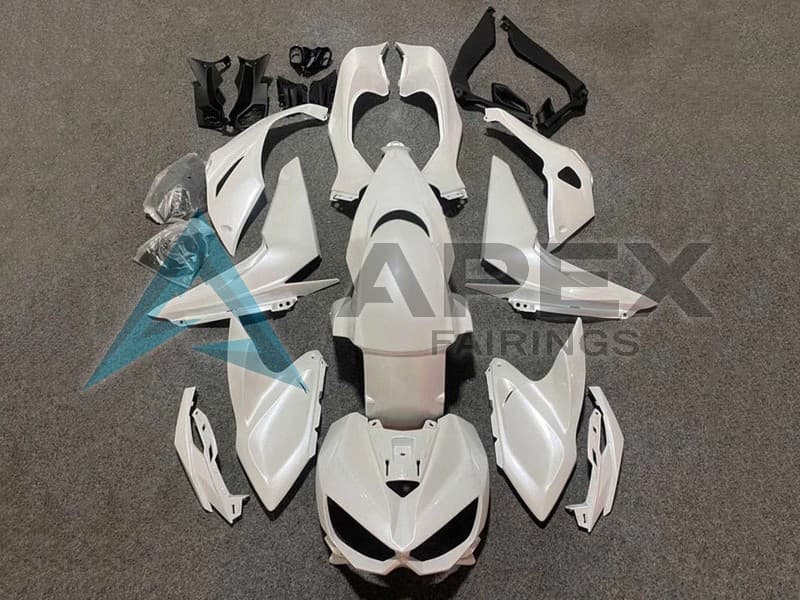 Pearl White - Kawasaki Z1000 (2014-2016) ABS Fairings | Apex Fairings
