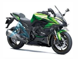 Black Green - Kawasaki Z1000SX (2020-2026) ABS Fairings — Style FE2 | Apex Fairings — view 1