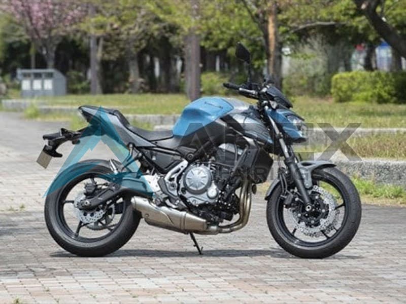 Dark Blue - Kawasaki Z650 (2017-2019) ABS Fairings | Apex Fairings