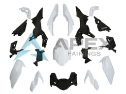 Unpainted - Kawasaki Z650 (2017-2019) ABS Fairings | Apex Fairings — view 1