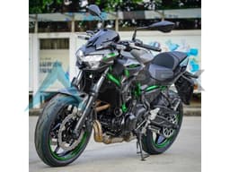 Black Green - Kawasaki Z650 (2020-2025) ABS Fairings | Apex Fairings — view 1
