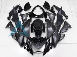 Matte Black - Kawasaki Z800 (2013-2016) ABS Fairings | Apex Fairings — view 1