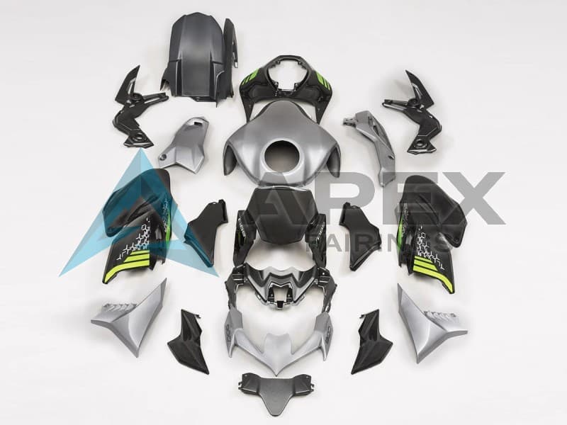 Black Silver - Kawasaki Z900 (2020-2024) ABS Fairings | Apex Fairings