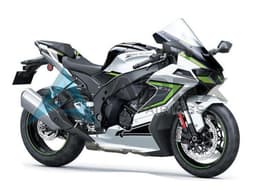 Silver Grey Green Black - Kawasaki ZX-10R (2021-2025) ABS Fairings | Apex Fairings — view 1