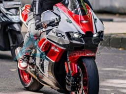 White Red Black - Kawasaki ZX-10R (2021-2025) ABS Fairings | Apex Fairings — view 1