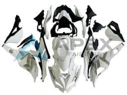 White Silver Green Black Trick Star - Kawasaki ZX-25R (2019-2026) ABS Fairings | Apex Fairings — view 1