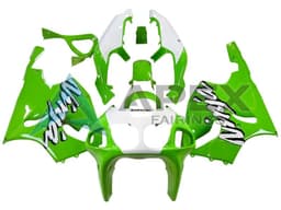 White Green - Kawasaki ZX-7R (1996-2003) ABS Fairings | Apex Fairings — view 1