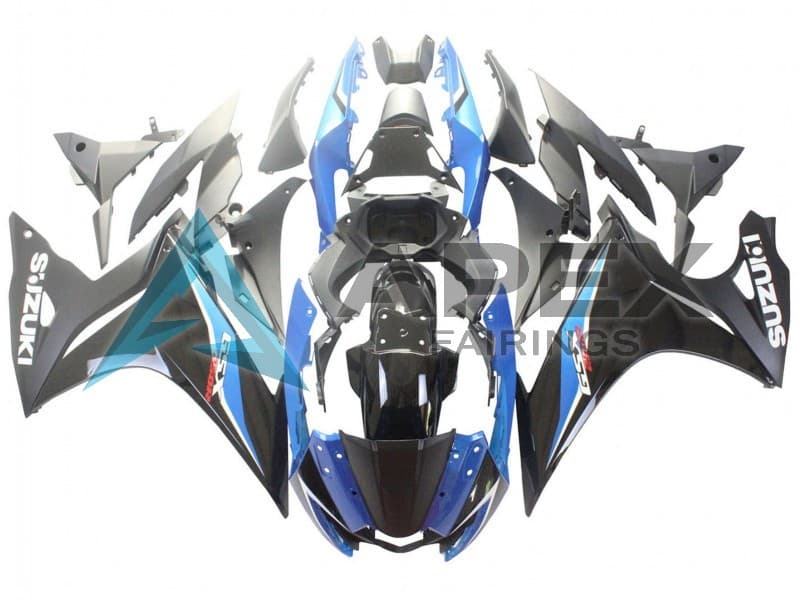 Blue Black - Suzuki GSX250R (2017-2020) ABS Fairings | Apex Fairings