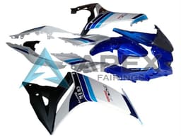 White Blue Black Racing - Suzuki GSX250R (2017-2020) ABS Fairings | Apex Fairings — view 1