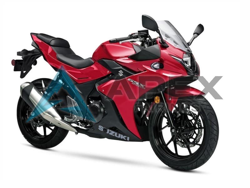 Red Black - Suzuki GSX250R (2017-2020) ABS Fairings | Apex Fairings