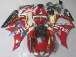 Red Yellow White - Suzuki GSX-R1000 (2017-2026) ABS Fairings | Apex Fairings — view 1