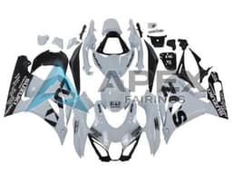 White Black - Suzuki GSX-R1000 (2017-2026) ABS Fairings | Apex Fairings — view 1
