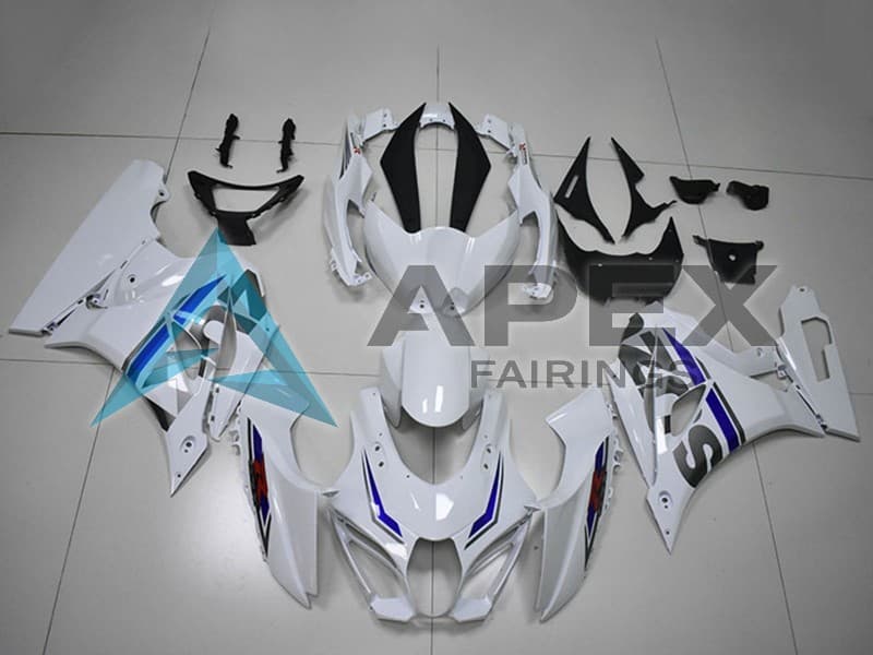 White Blue - Suzuki GSX-R1000 (2017-2026) ABS Fairings | Apex Fairings