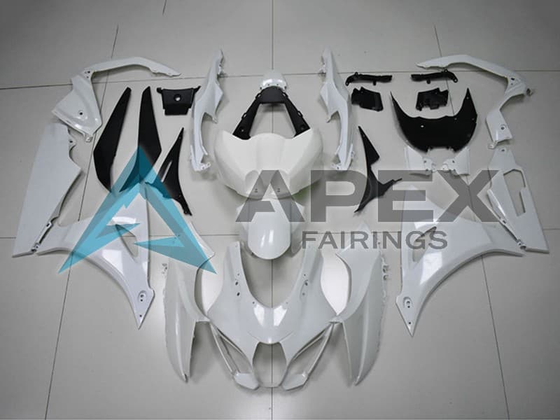 White - Suzuki GSX-R1000 (2017-2026) ABS Fairings | Apex Fairings