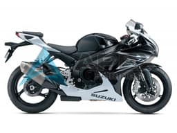 White - Suzuki GSX-R750 (2011-2026) ABS Fairings | Apex Fairings — view 1