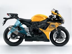 Yellow - Suzuki GSX-R750 (2011-2026) ABS Fairings | Apex Fairings — view 1