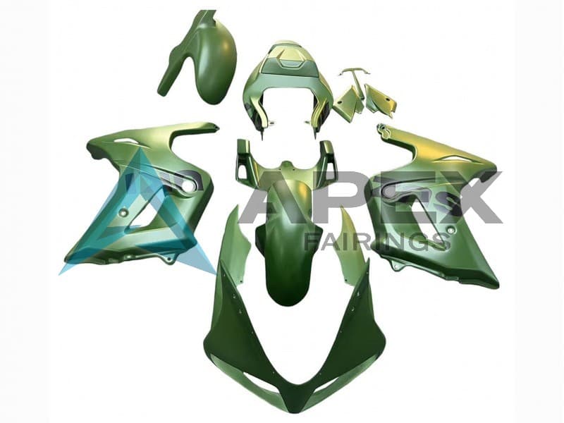 Matte Green - Suzuki SV650 Pointy (2003-2013) ABS Fairings | Apex Fairings