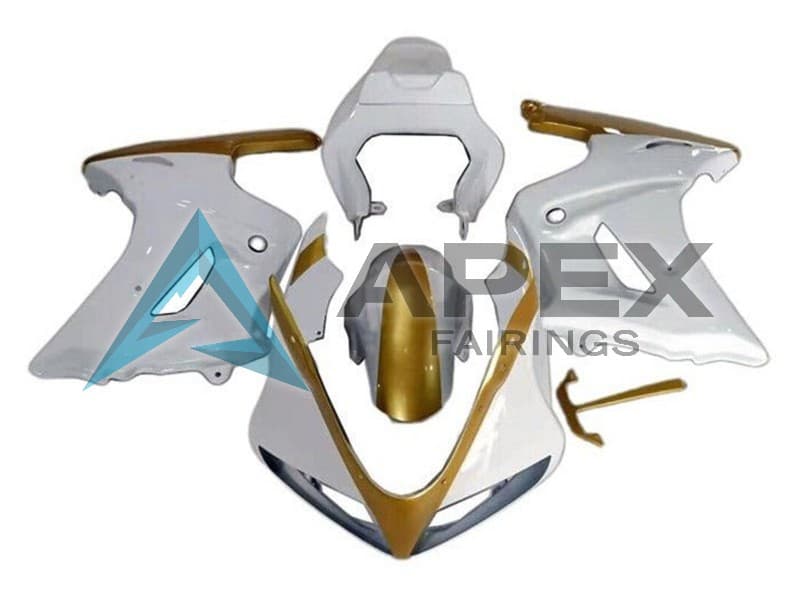 White Gold - Suzuki SV650 Pointy (2003-2013) ABS Fairings | Apex Fairings