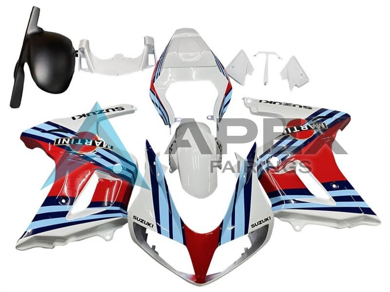 White Red Blue Martini - Suzuki SV650 Pointy (2003-2013) ABS Fairings | Apex Fairings