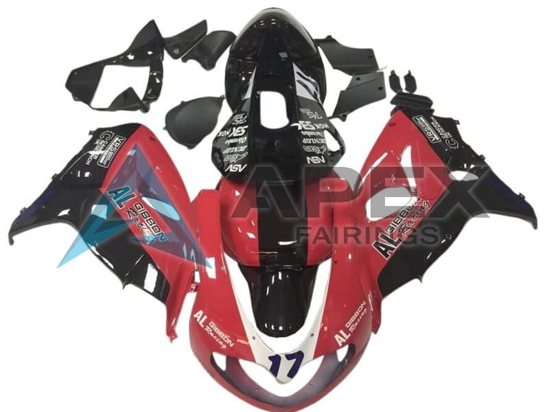 Red Black Racing 17 - Suzuki TL11000R (1998-2003) ABS Fairings | Apex Fairings