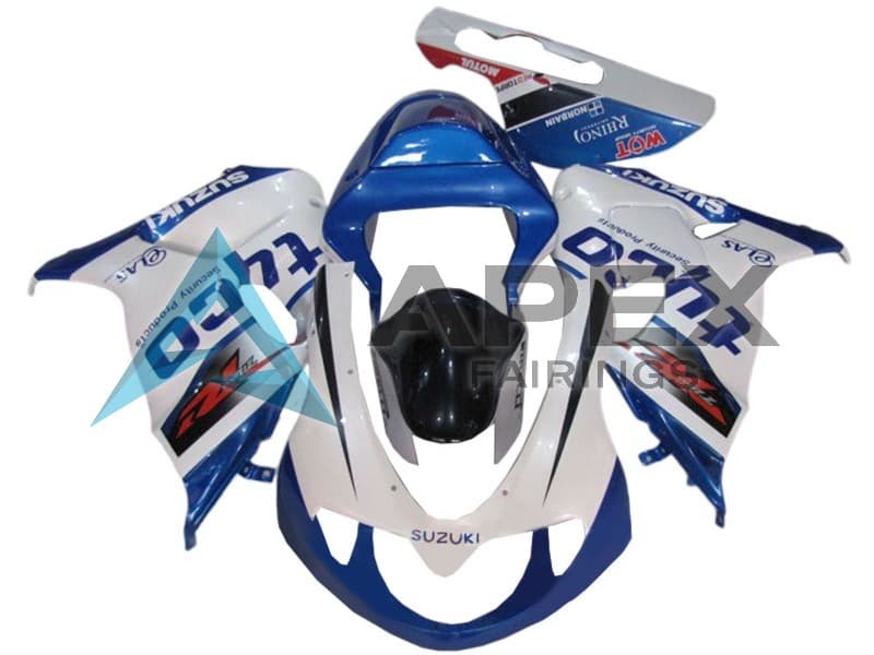 White Blue Black Red Tyco - Suzuki TL11000R (1998-2003) ABS Fairings | Apex Fairings
