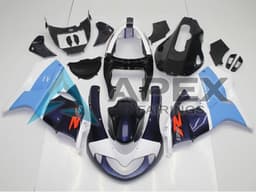 White Light Blue Black - Suzuki TL11000R (1998-2003) ABS Fairings | Apex Fairings — view 1