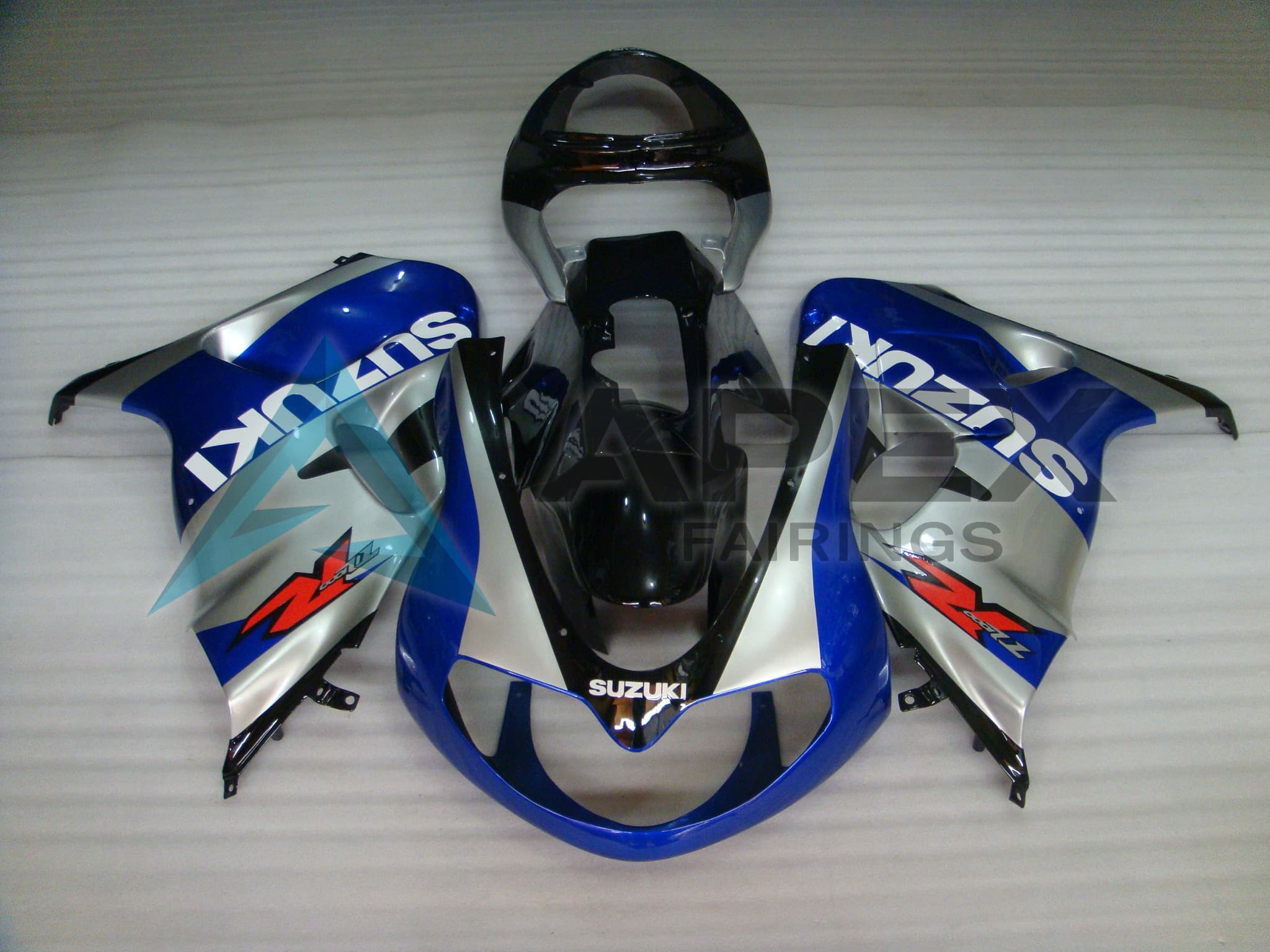 Gloss Blue & Black & Silver - Suzuki TL1000R (1998-2003) ABS Fairings | Apex Fairings