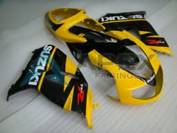 Gloss Yellow & Black - Suzuki TL1000R (1998-2003) ABS Fairings — Style 15 | Apex Fairings — view 2