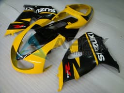 Gloss Yellow & Black - Suzuki TL1000R (1998-2003) ABS Fairings — Style 15 | Apex Fairings — view 3