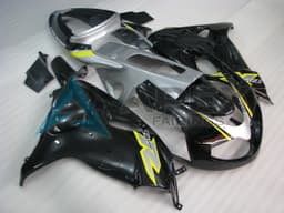 Gloss Black & Silver - Suzuki TL1000R (1998-2003) ABS Fairings — Style 16 | Apex Fairings — view 3