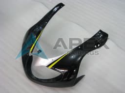 Gloss Black & Silver - Suzuki TL1000R (1998-2003) ABS Fairings — Style 16 | Apex Fairings — view 4