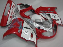 Gloss Red & White - Suzuki TL1000R (1998-2003) ABS Fairings | Apex Fairings — view 2