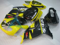 Gloss Yellow & Black - Suzuki TL1000R (1998-2003) ABS Fairings — Style 19GT | Apex Fairings — view 2