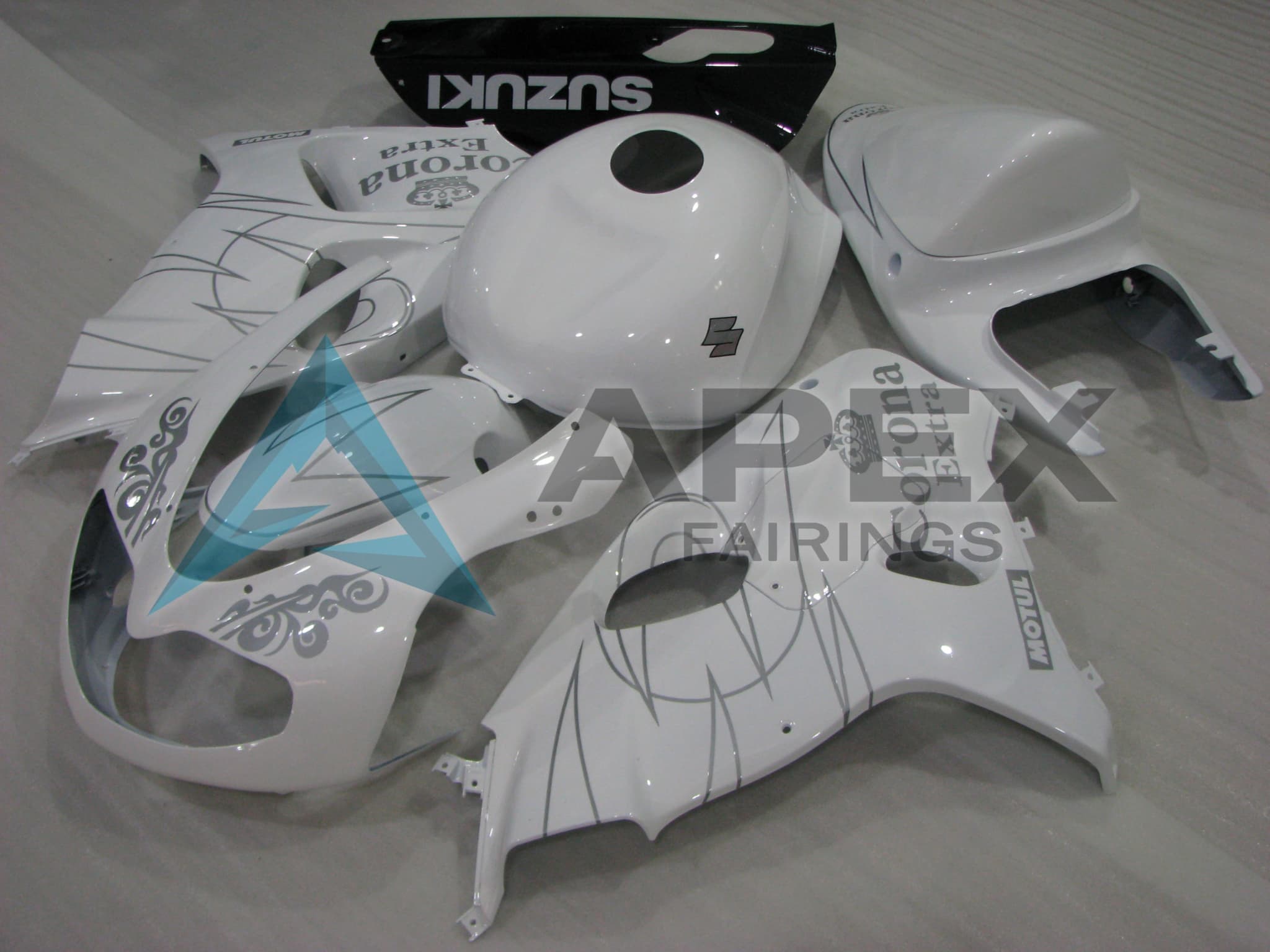 Gloss White - Suzuki TL1000R (1998-2003) ABS Fairings | Apex Fairings