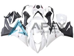 White Matte Black - Triumph Daytona 675 (2013-2016) ABS Fairings | Apex Fairings — view 1